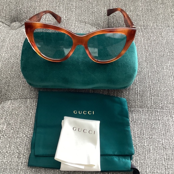Gucci Core 53mm Cat Eye Sunglasses - Picture 8 of 11